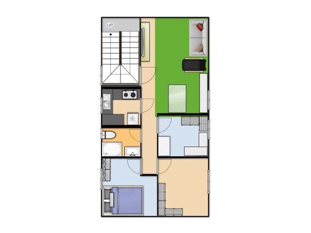 Share flat with panoramic seaview  - Tai Po/Tai Wo - Bedroom - Homates Hong Kong