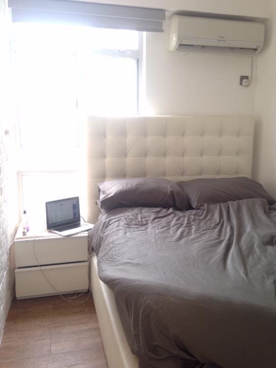 private room (FLATSHARE,  total 1600 ft for the FLAT) Kowloon Tong - Mei Foo - Bedroom - Homates Hong Kong
