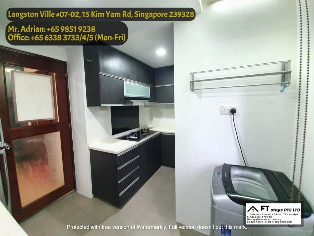 Near Somerset and Dhoby Gaut mrt / River Valley/ Langston View/ Available 16Jan - Orchard - Flat - Homates Singapore