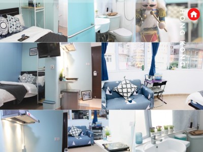 【超值精選優惠】For RENT **Yau Ma Tei, Hong Kong 雙人套房連沙發Double Room En-suite with Sofa (Short-term rentals)  - Shanghai Street,Yau Ma Tei,Kowloon 