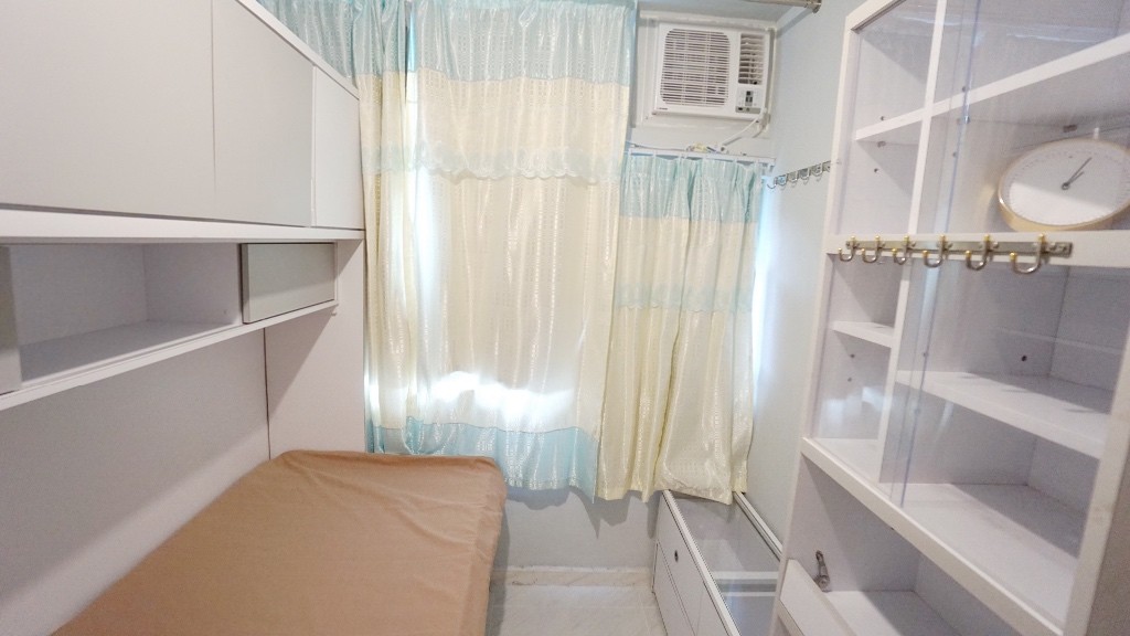 免佣金月租$4000傢俬設施齊清靜向南全山景四窗單人房出租 - Sha Tin/Fo Tan - Bedroom - Homates Hong Kong