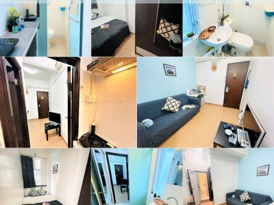 Yau Ma Tei, Hong Kong Living Rm with 1 br一房一廳, flexible rentals term - 347 Shanghai St,. Yau Ma Tei, Kowloon