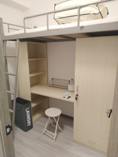 油麻地金堂大廈女生共居空間拎包可入住 - Mong Kok/Yau Ma Tei - Bedroom - Homates Hong Kong