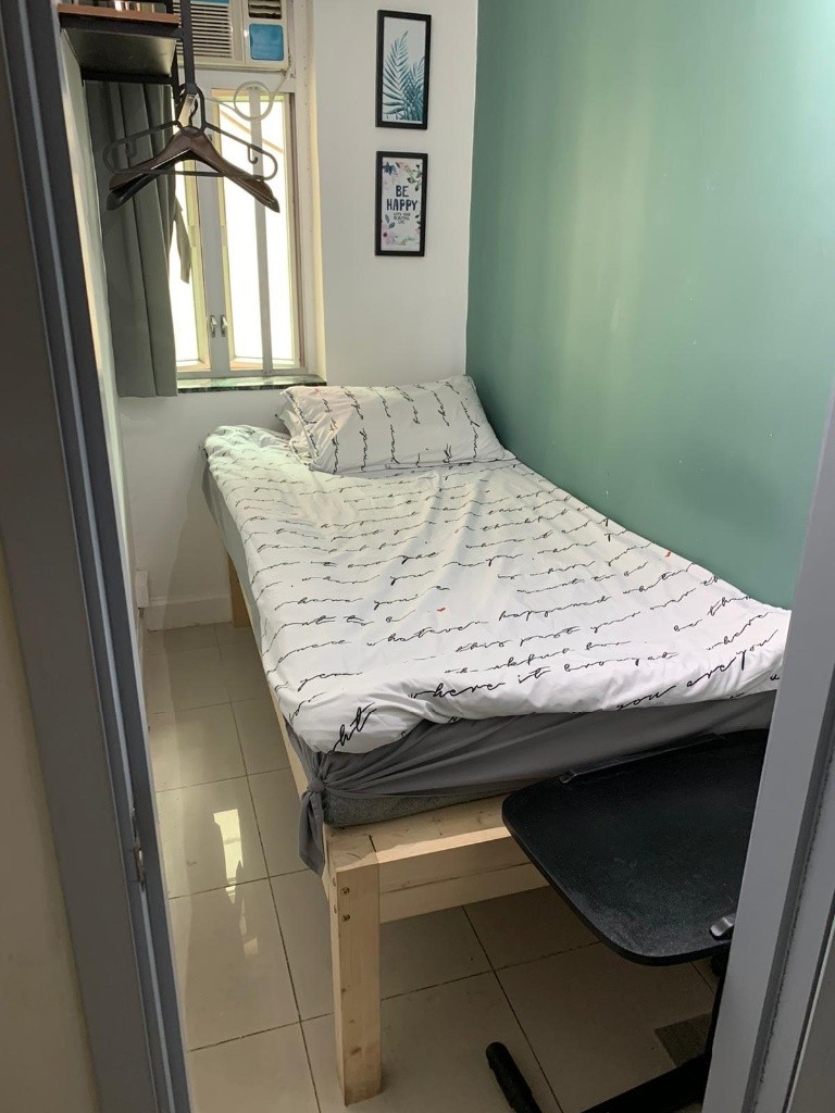 九龍油麻地站上蓋男生共居寶翠大樓 - Mong Kok/Yau Ma Tei - Bedroom - Homates Hong Kong