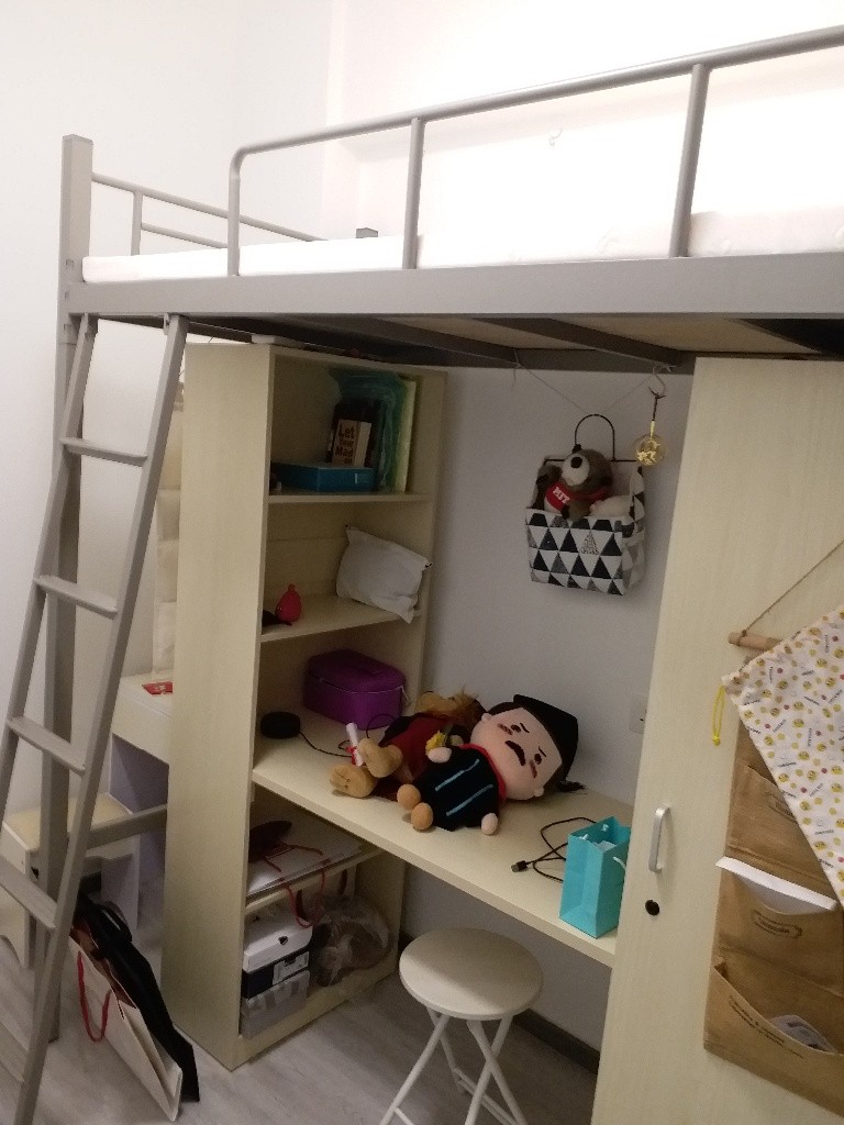 油麻地金堂大廈女生共居空間 - Mong Kok/Yau Ma Tei - Bedroom - Homates Hong Kong