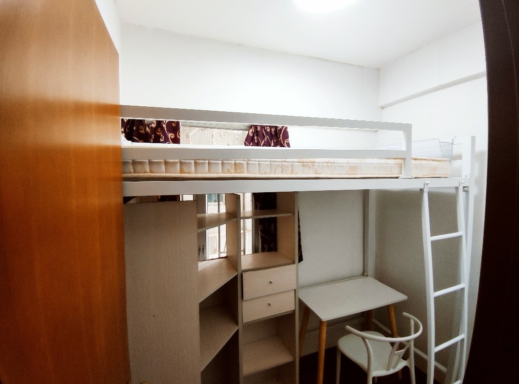 马鞍山中心Ma On Shan Centre Coliving Space for rent( short term rent ok) - Ma On Shan - Bedroom - Homates Hong Kong