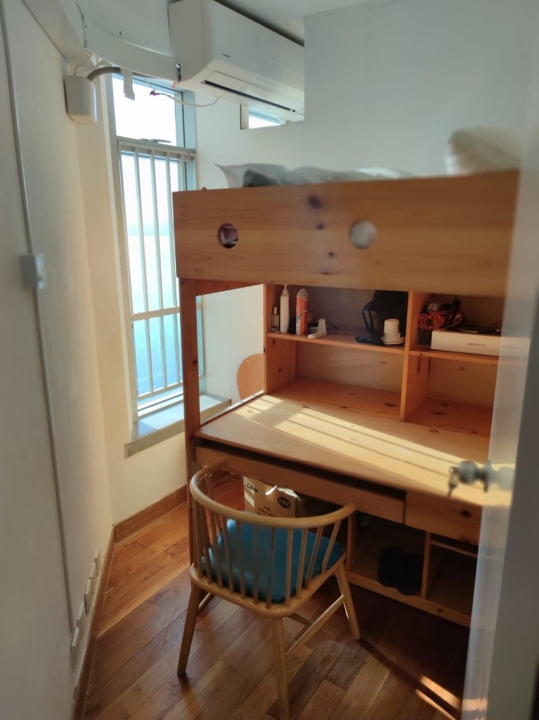 馬鞍山迎濤灣 male coliving space for rent - Ma On Shan - Bedroom - Homates Hong Kong