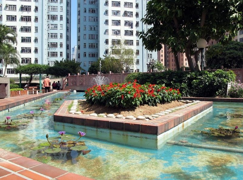 德福花園Telford Gardens (高棟樓，中層、東南向、花園景、全新裝修 $18000) - Kowloon Bay - Flat - Homates Hong Kong