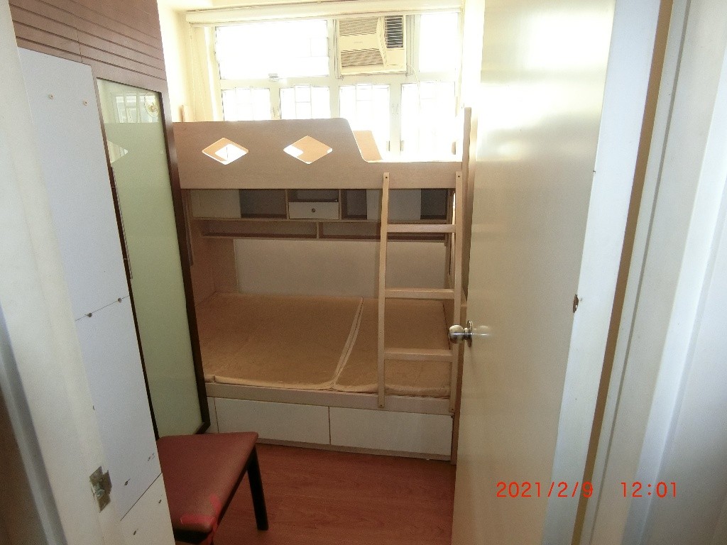 灣仔福基大廈 徵第三房女室友$5,400全包 - Wan Chai - Bedroom - Homates Hong Kong