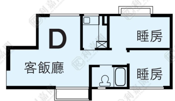 沙田中心廣寧大廈（H座）中層 D室 李生 (61220189) - 沙田/火炭 - 住宅 (整间出租) - Homates 香港