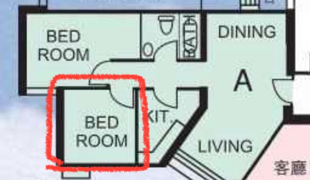 Room to rent in Quarry Bay （WeChat 67528173） Quarry Bay Bedroom