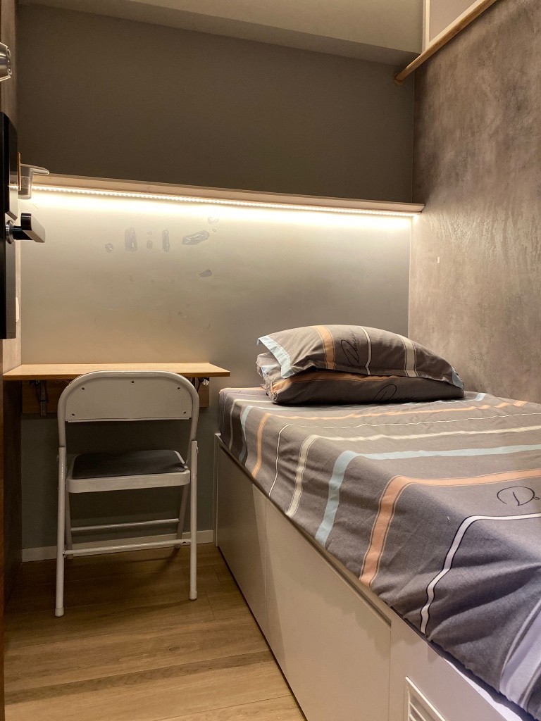 悅居青年宿舍 - Jordan/Tsim Sha Tsui - Bedroom - Homates Hong Kong