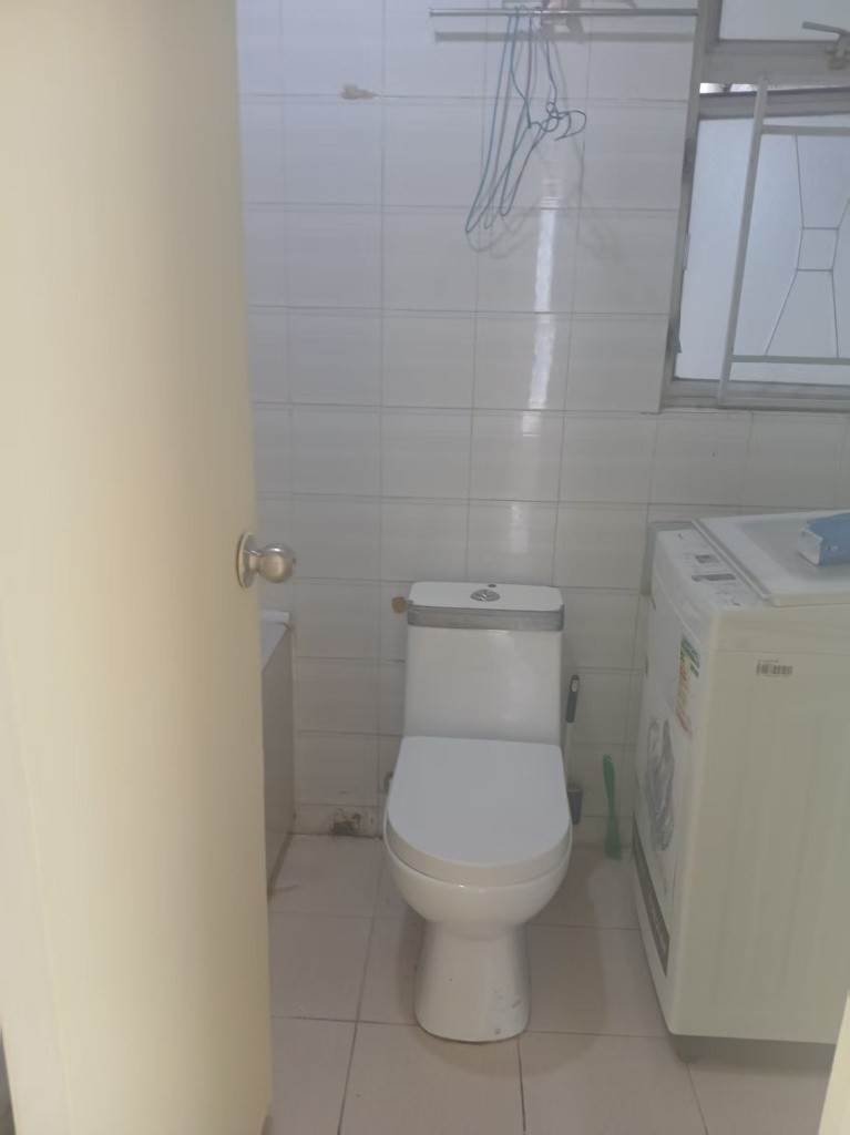 Master bedroom with ensuite bathroom, with basic furniture, high rise with sea view - 屯门 - 住宅 (整间出租) - Homates 香港