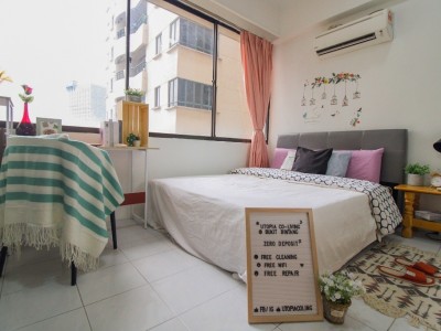 Best Room For You 🌈 : Zero Deposit Room With Private Bathroom 7 min To Jalan Alor 🍡🍤🦪 - downtown condominium
