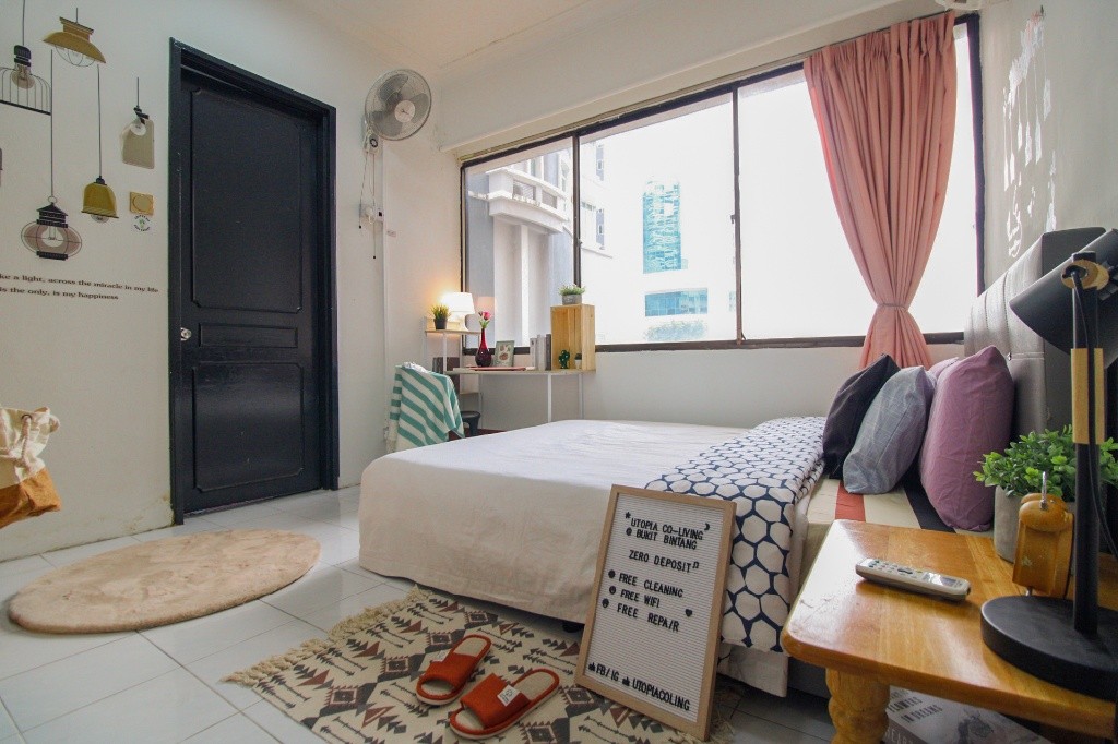 Best Room For You 🌈 : Zero Deposit Room With Private Bathroom 7 min To Jalan Alor 🍡🍤🦪 - Wilayah Persekutuan Kuala Lumpur - 房間 (合租／分租) - Homates 馬來西亞