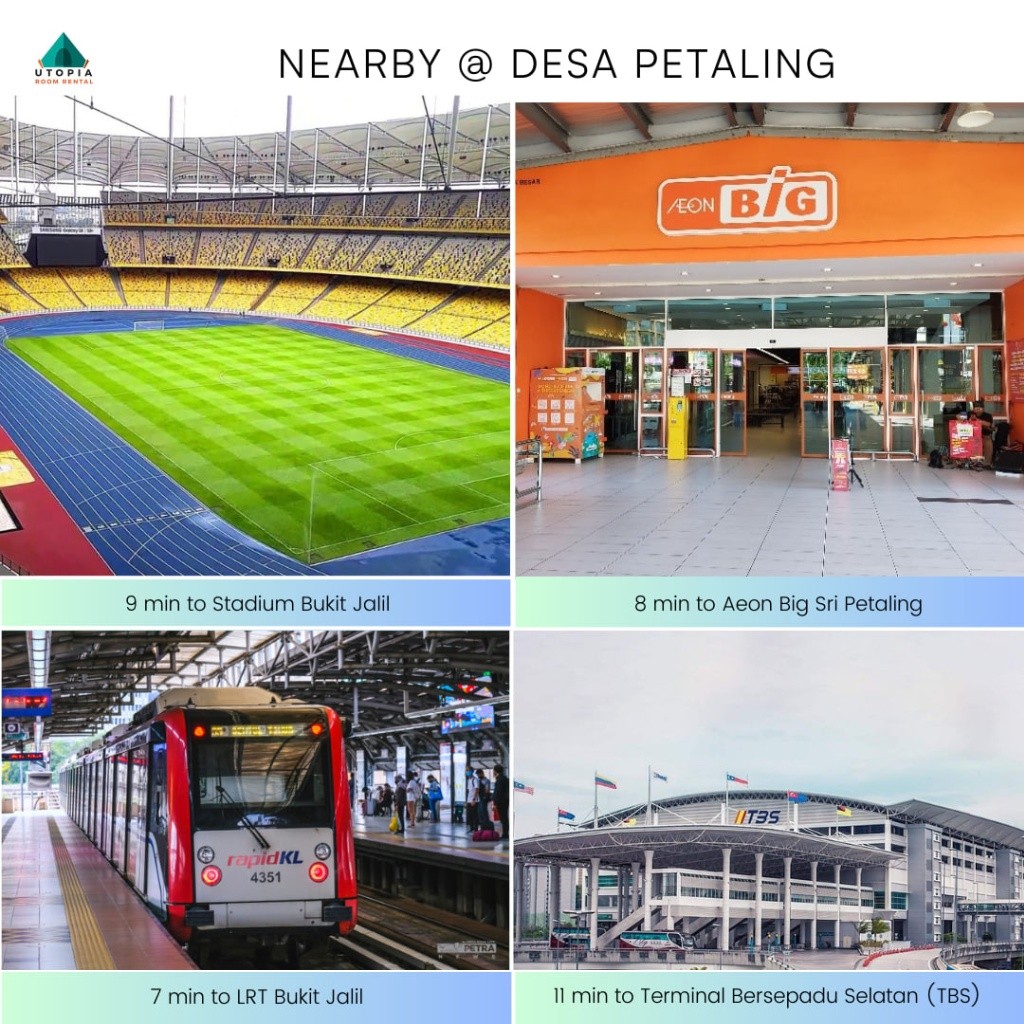 Your Dream Room Here At Desa Petaling 🏙️ : ZERO DEPOSIT Room 11 min to TBS 🚎 - Wilayah Persekutuan Kuala Lumpur - Bedroom - Homates Malaysia