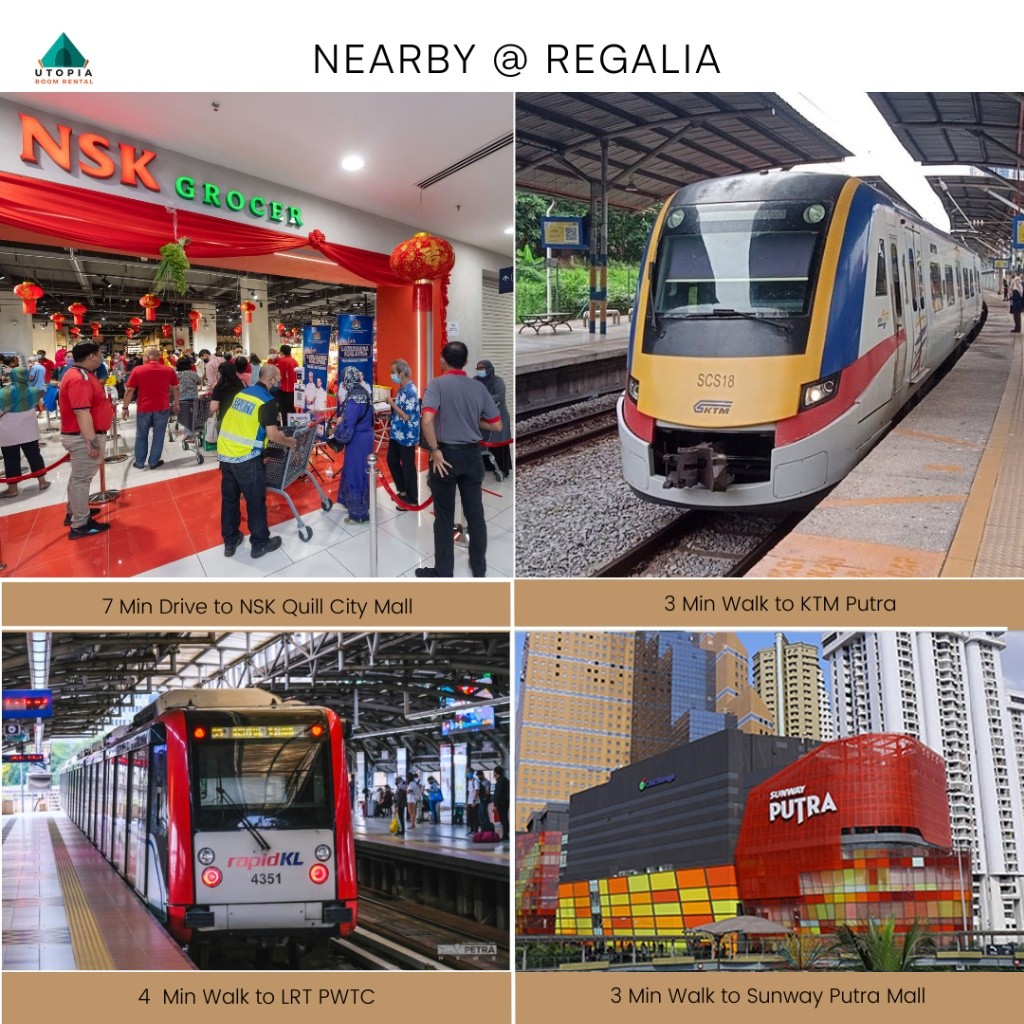 Commuter's Dream Room 🛌 : KTM , LRT and Monorail Just Walking Distance🚄 - Wilayah Persekutuan Kuala Lumpur - Flat - Homates Malaysia