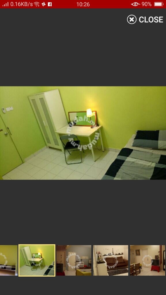 Middle room rent RM550 （WhatsApp  0126636381） - Wilayah Persekutuan Kuala Lumpur - 房间 (合租／分租) - Homates 马来西亚