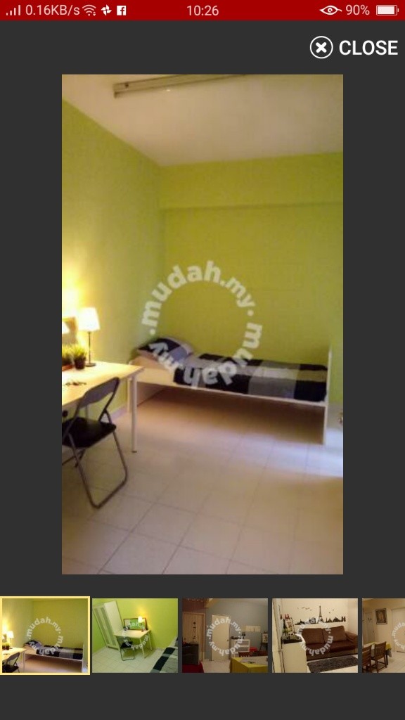 Middle room rent RM550 （WhatsApp  0126636381） - Wilayah Persekutuan Kuala Lumpur - Bedroom - Homates Malaysia