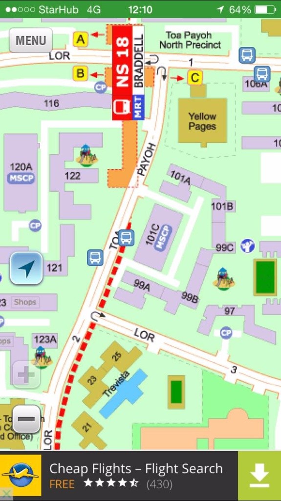 大巴窑公寓佣人房，步行莱德地铁站4分，全包 - Toa Payoh 大巴窑 - 分租房间 - Homates 新加坡