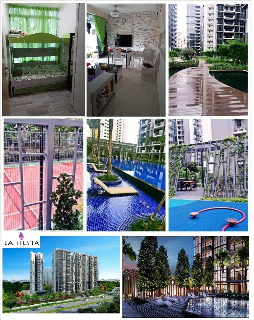 出租紫线Sengkang Mrt盛港/万国/榜鹅公寓女搭房/普通房出租 - Sengkang 盛港 - 分租房間 - Homates 新加坡