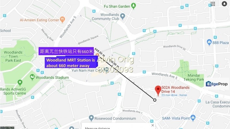 兀兰整间四房式组屋（三睡房）出租，致电81802093 - Woodlands - Flat - Homates Singapore