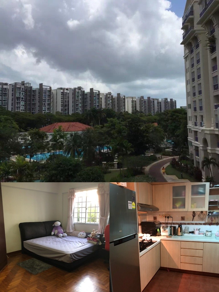 四美公寓（学区房），交通便利，地铁绿线和蓝线可达，门口有巴士站 - Simei 四美 - 整个住家 - Homates 新加坡