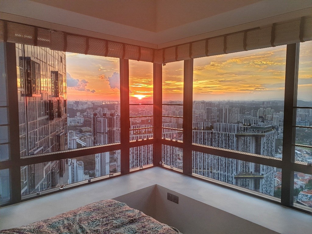 Bedroom in the sky available at Skysuites @ Anson for rent - Tanjong Pagar - Flat - Homates Singapore