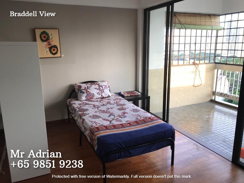 Common Room for Rent - Caldecott MRT - Braddell View - Caldecott - Bedroom - Homates Singapore