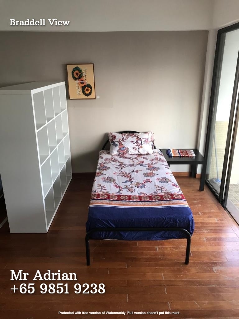 Common Room for Rent - Caldecott MRT - Braddell View - Caldecott - Bedroom - Homates Singapore