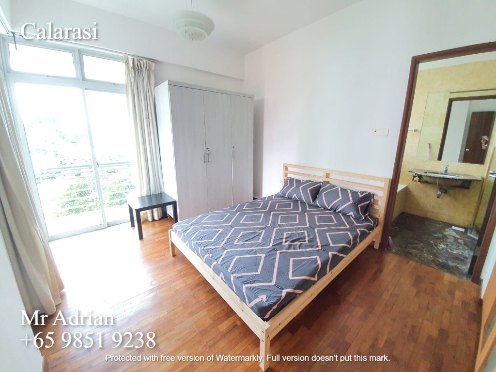 Full Facilities Condo/Apartment-CALARASI-Boon Keng MRT - Boon Keng - Bedroom - Homates Singapore