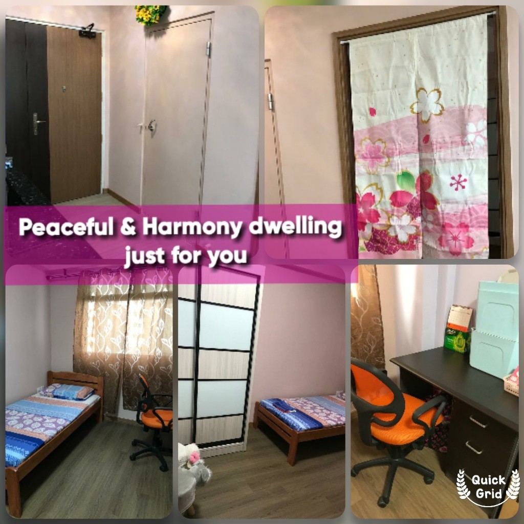New room @ Punggol Samudera (LRT) - Punggol 榜鹅 - 分租房间 - Homates 新加坡