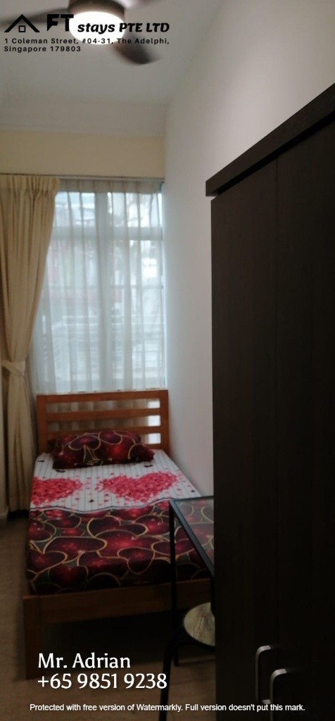 Stevens MRT/Pool Condo- Pinetree Condo - Bukit Timah - Bedroom - Homates Singapore