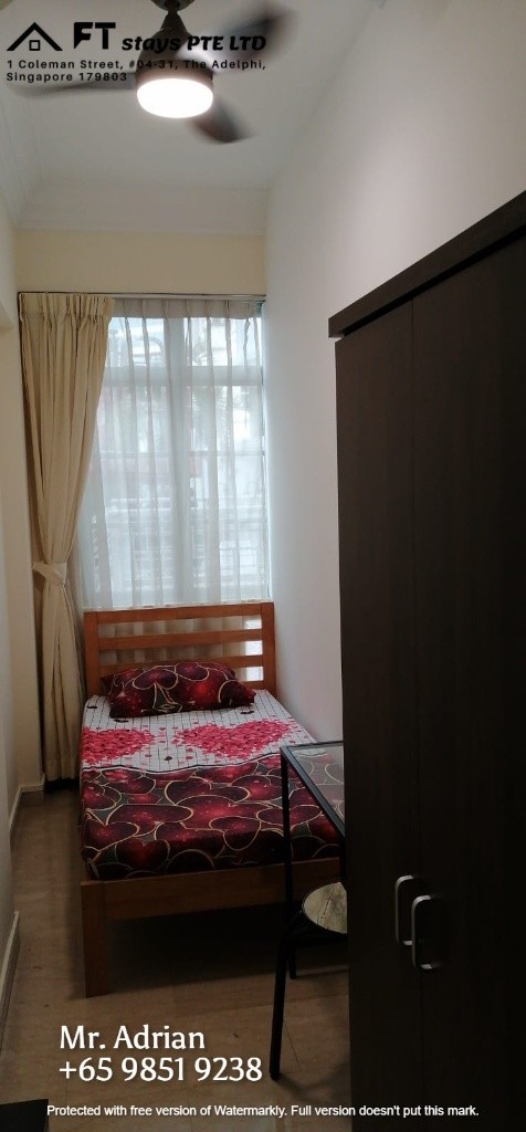 Orchard Pool Condo (Near)- Pinetree Condo - Bukit Timah - Bedroom - Homates Singapore