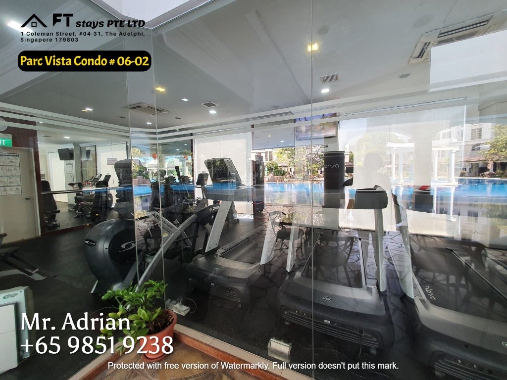 Boon Lay MRT Gym Pool Tennis Resort Condo/Parc Vista - Jurong West - Bedroom - Homates Singapore