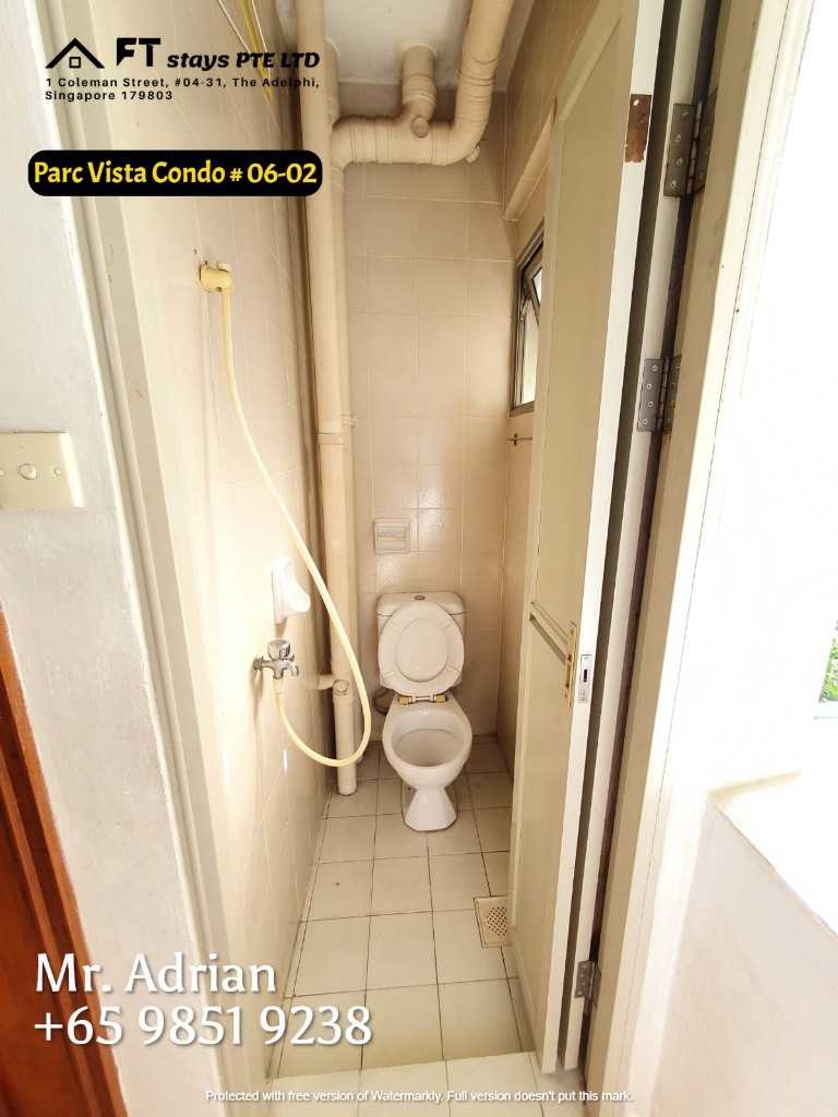 Boon Lay MRT Gym Pool Tennis Resort Condo/Parc Vista - Jurong West - Bedroom - Homates Singapore