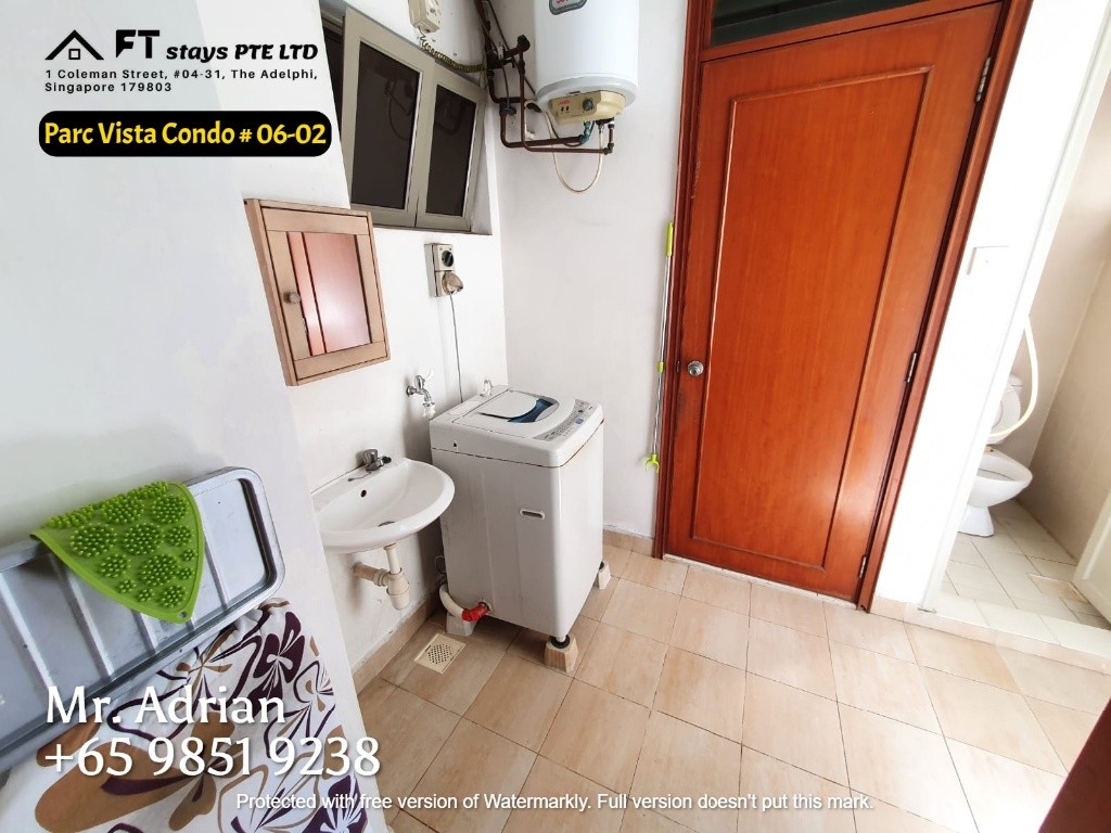 Boon Lay MRT Gym Pool Tennis Resort Condo/Parc Vista - Jurong West - Bedroom - Homates Singapore
