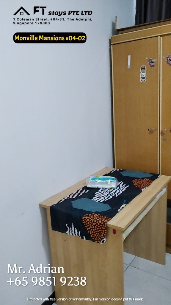 Novena MRT / Monville Mansions - Novena - Bedroom - Homates Singapore