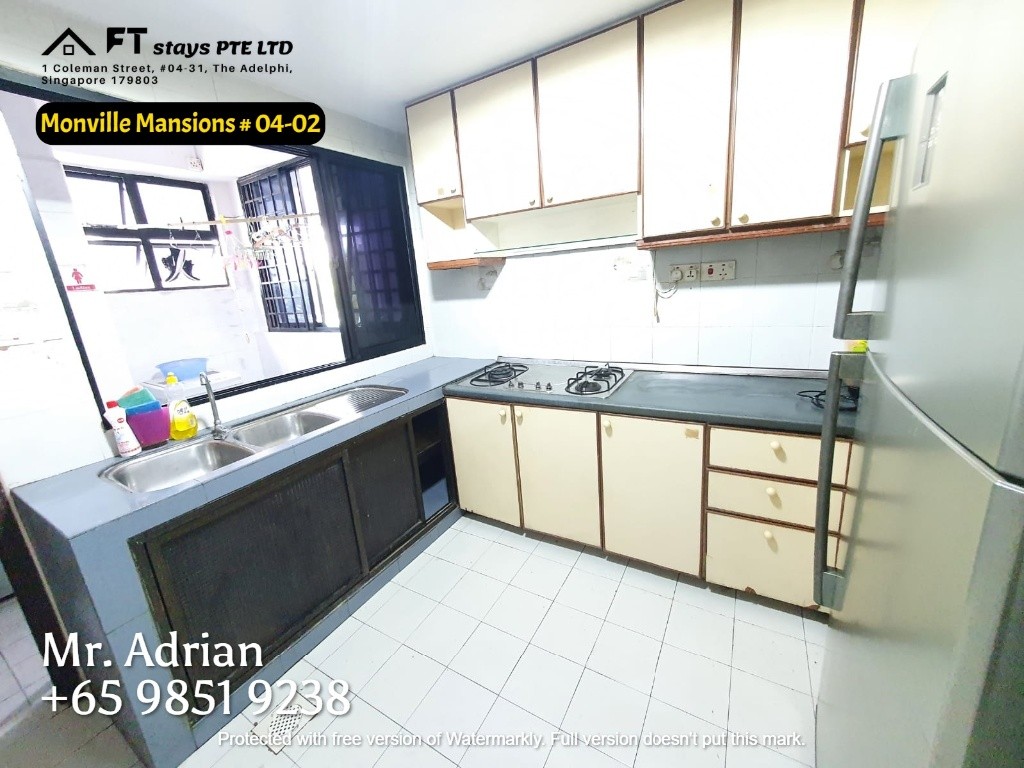 Novena MRT / Monville Mansions - Novena - Bedroom - Homates Singapore