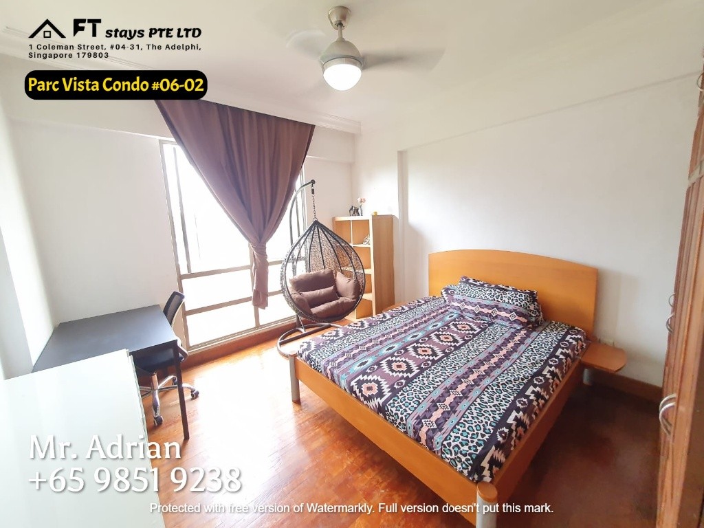 Jurong West Gym Pool Tennis Resort Condo/Master Bedroom/Parc Vista - Jurong West 裕廊西 - 分租房间 - Homates 新加坡