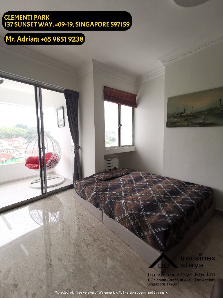 CLEMENTI PARK/Gym/Pool/Condo/Clementi MRT - Clementi 金文泰 - 分租房间 - Homates 新加坡