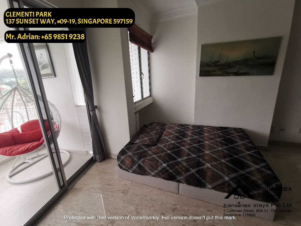 CLEMENTI PARK/Gym/Pool/Condo/Clementi MRT - Clementi 金文泰 - 分租房间 - Homates 新加坡