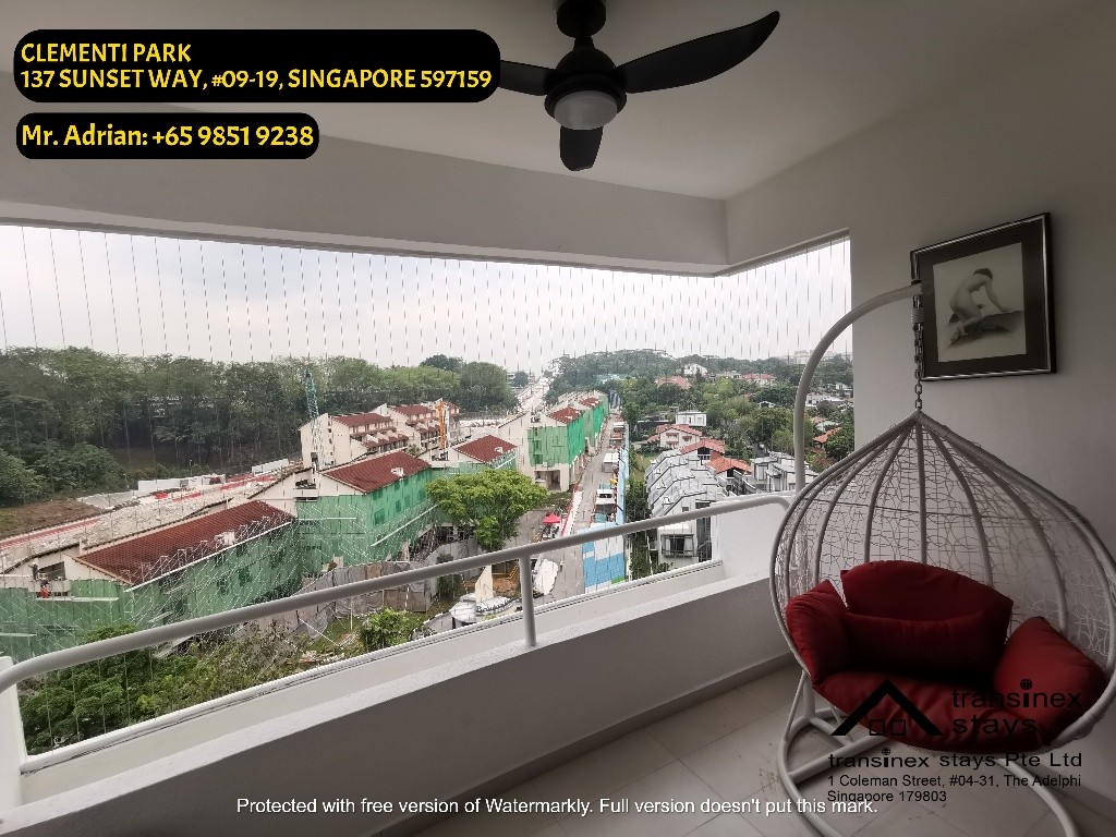 CLEMENTI PARK/Gym/Pool/Condo/Clementi MRT - Clementi 金文泰 - 分租房间 - Homates 新加坡