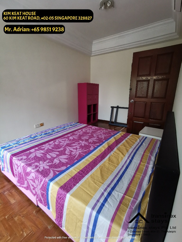 Toa Payoh MRT / Kim Keat House - Toa Payoh - Bedroom - Homates Singapore