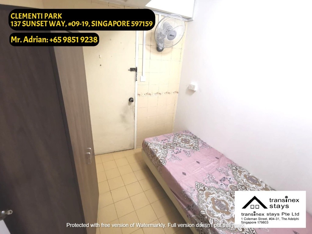 Pool / Gym Condo-Beauty World MRT-Clementi Park - Beauty World - Bedroom - Homates Singapore