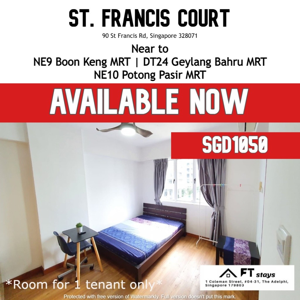 Toa Payoh MRT / Kim Keat House - Toa Payoh - Bedroom - Homates Singapore