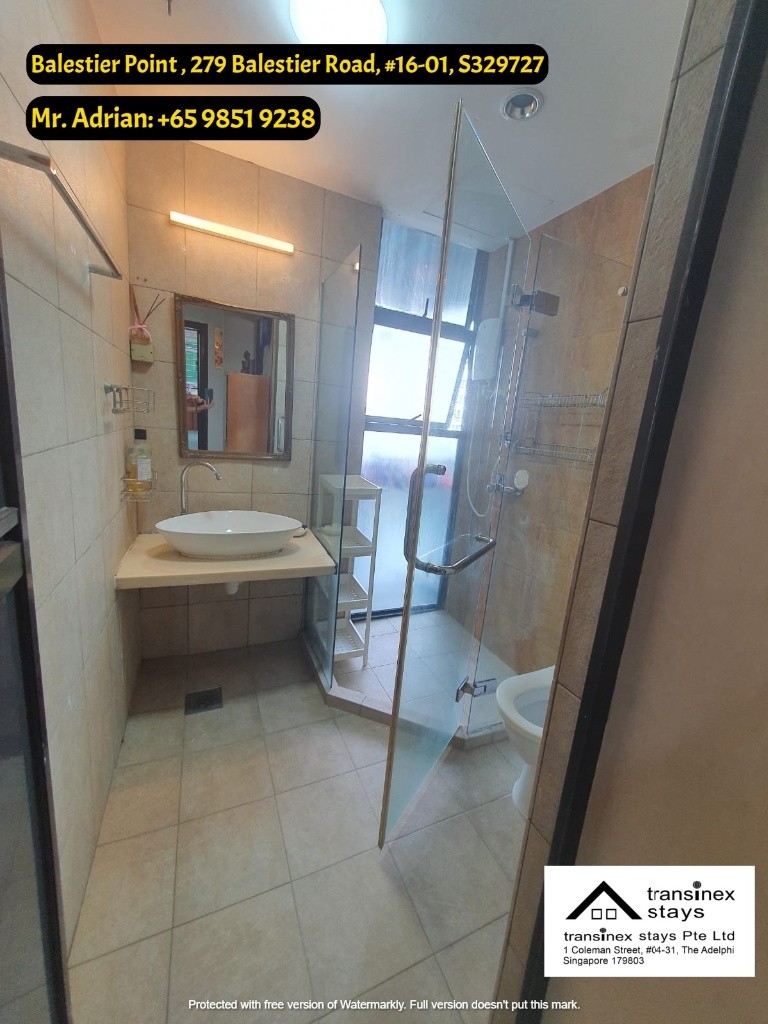 Balestier Road -Balcony Single Deluxe Room- Balestier Point - Boon Keng - Bedroom - Homates Singapore