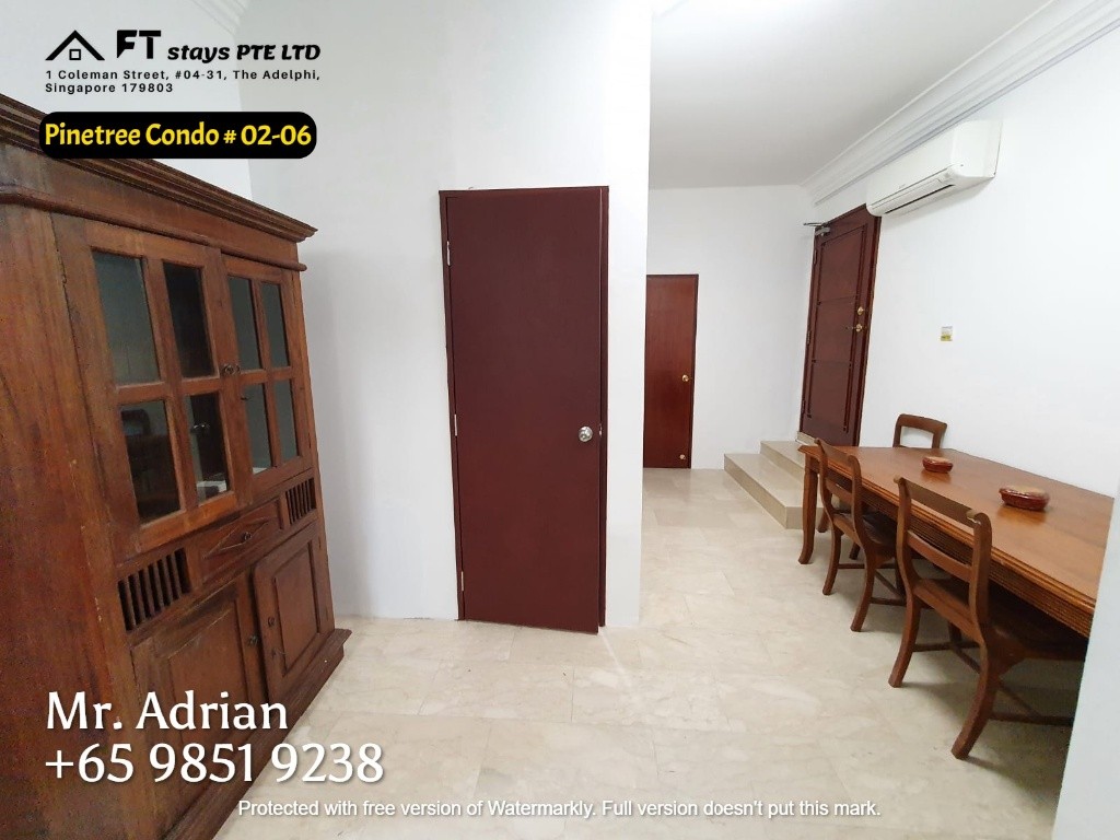 Bukit Timah /Pool Condo- Pinetree Condo - Bukit Timah - Bedroom - Homates Singapore