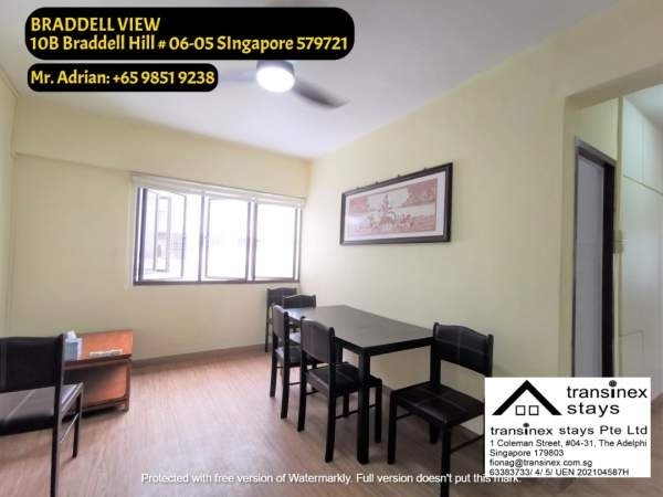 Marymount MRT - Pool/ Tennis/ Gym Condo -10B Braddell View - Marymount 瑪麗蒙 - 分租房间 - Homates 新加坡