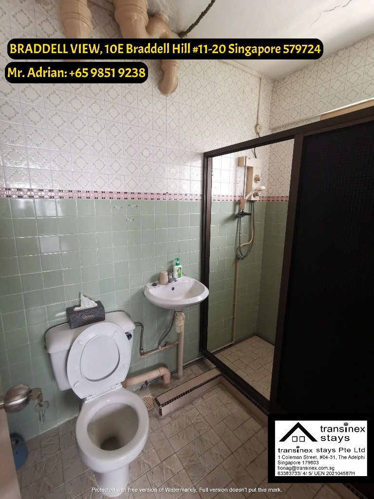 Braddell MRT - Pool/ Tennis/ Gym Condo -10E Braddell View - Braddell 布莱徳 - 分租房间 - Homates 新加坡
